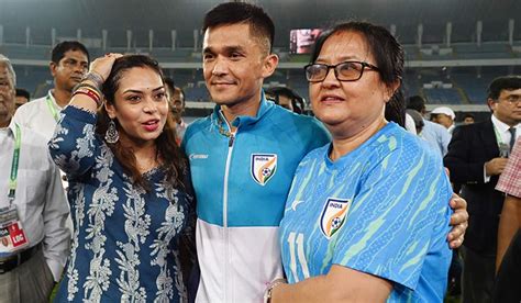 sunil chhetri wife|Sunil Chhetris wife says as a fan, she wants him to